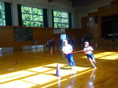 野向小学校ｂｌｏｇ １０月１３日 火 野向っ子ミニ運動会の種目練習